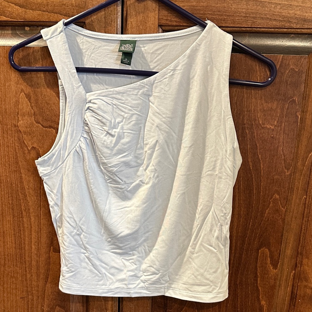 Wild Fable Light Gray Tank Top
